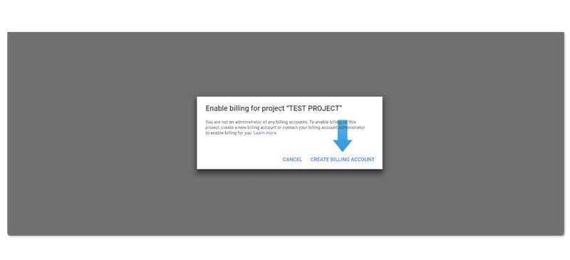 Google Maps API instruction step 4